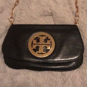 Tory Burch logo flap crossbody clutch